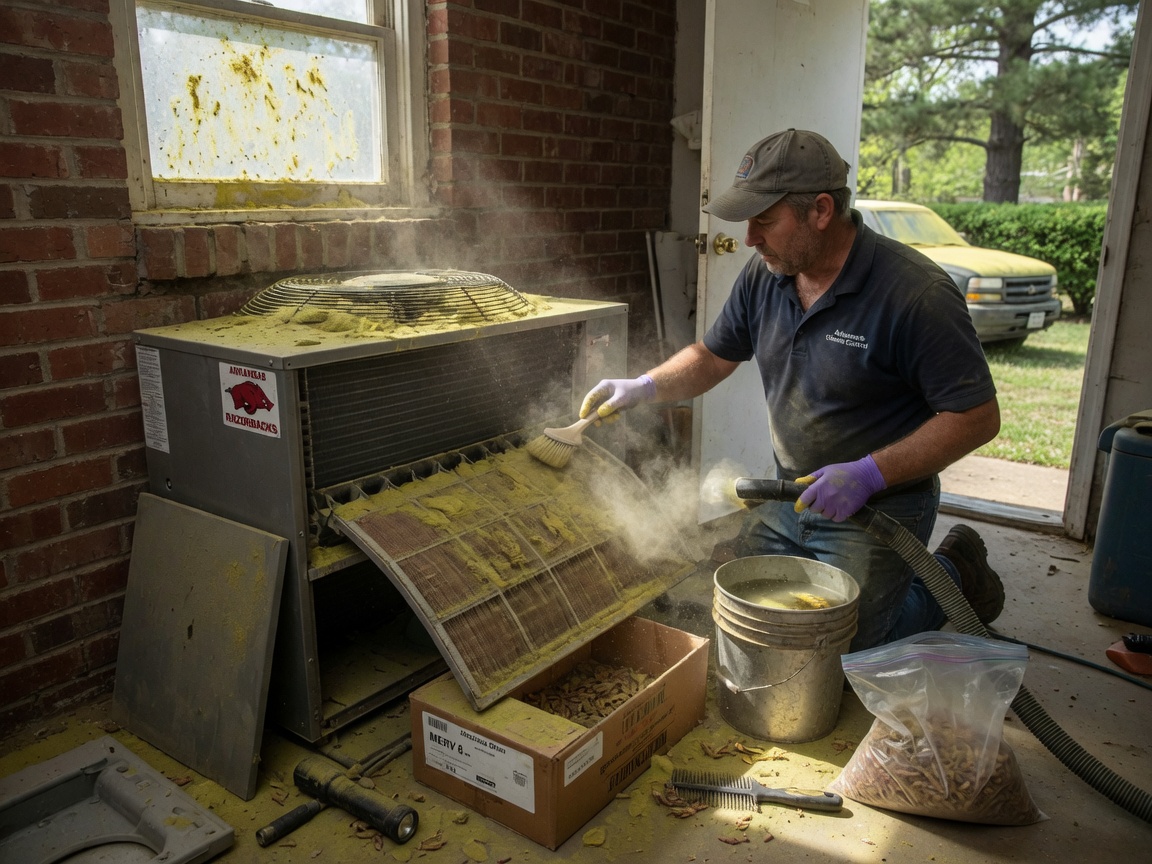 Dealing With Pollen And Dust In Southwest Arkansas HVAC Systems